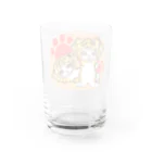 nya-mew（ニャーミュー）のとらニャーちゃん Water Glass :back