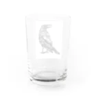 さえのカラス1 Water Glass :back