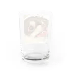 Totemo Yogozansu Shopのおぞましい顔 Water Glass :back