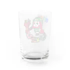 OKINAWA_LITTLE_PANDAのシーサーパンダ Water Glass :back