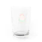 小桜森のコザクラインコ（ノーマル） Water Glass :back