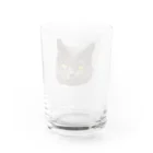 まっかっけいこ@LINEスタンプ販売中のお顔アップもあたん Water Glass :back