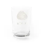 NIKORASU GOのすずめって聞こえるべ Water Glass :back