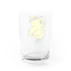 LalaHangeulの花冠ひよ子 Water Glass :back