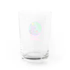 バケネココウボウの化け猫(地球儀) Water Glass :back