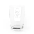 ペコりんショップのパーカー女子 Water Glass :back