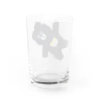 凸凹ショップのひまのかたまり ひま太郎 「いえーい！」 Water Glass :back