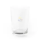 holidayholidayの牛乳を注ぐおばさん Water Glass :back