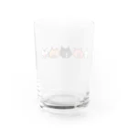 Peco Peco Boo&Carotte cocon❋のにゃんぶ〜！？ Water Glass :back