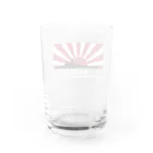 MrKShirtsの呉市：戦艦大和の母港（白） Water Glass :back