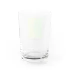 blancillaのクローバーの絨毯 Water Glass :back