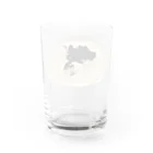 脂身通信Ｚのとろろ＆磯海苔 Water Glass :back