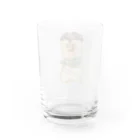 銀色アンティークのChromos すみれ Water Glass :back