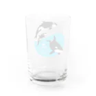 そいそいソイラテの海の王者シャチ Water Glass :back