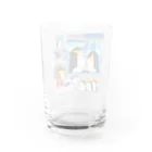 みなとまち層の南半球のペンギンたち Water Glass :back