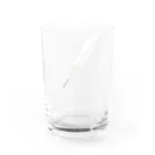 wacaocacaoのWriting Water Glass :back