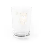 仮想通貨 ( 暗号資産 ) グッズ ［ crypto berry ］ のMr.ビットラの夢 Water Glass :back