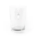 クチバシのサンパチになりたい女の子 Water Glass :back