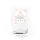 ももも雑貨堂のめでたやわんこ Water Glass :back