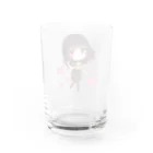 金美館通りの藤村さんショップの金美館通りのちび村さん Water Glass :back