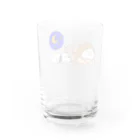 m.の子犬がいる生活2。 Water Glass :back