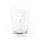 JammsworksのJammsworksのうさぎ Water Glass :back