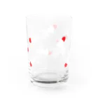 キンギョイチの丹頂模様 Water Glass :back