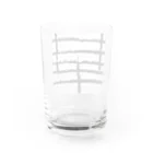 ふみの華　オリジナルアート書グッズです Water Glass :back