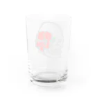 FMK-OのSkull vase "RD" グラス反対面