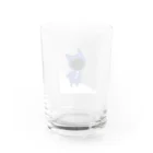 にゃーころのにゃーころ寒い Water Glass :back