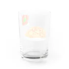 Lily bird（リリーバード）のラブ文鳥オムライス Water Glass :back