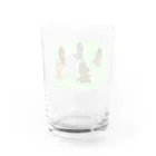 ツジイマコトのもちうま Water Glass :back