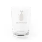 MrKShirtsのKabutomushi (カブトムシ) 色デザイン Water Glass :back