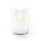 グレープオリジナルショップのハッピーちゃん Water Glass :back