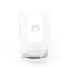 Timmy chan のTimmy the cat Water Glass :back