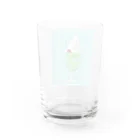 仏壇スイーツまさみのキラキラメロンソフト Water Glass :back