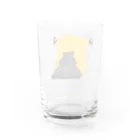 gallery  mihaccoのオオハクチョウの顔 Water Glass :back