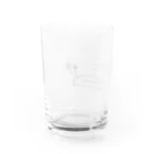 ryouga insects designのナメクジくん／モノトーンシリーズ Water Glass :back