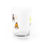 くだらないみち商店のRun 〜　I Love Horses!  Water Glass :back