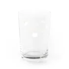 ねこてぃぶのチェック柄 Water Glass :back