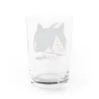 めてるの路上販売のねこのめてる Water Glass :back