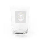 Yoruno Ocha KaiのＹＯＫ 猫 Water Glass :back