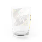 夜のロサンゼルスのあの夏に咲いた花(タイトルあり) Water Glass :back