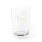 "hand omame" HAPPY Factory from SUZURIのBlooming flowers for colorful Water Glass :back