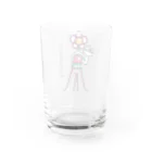 🈂️のお花のなっちゃん Water Glass :back