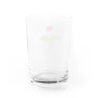 hiori-coco.shopの花芽 Water Glass :back