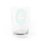 萩村漱石のMAGUROザメ Water Glass :back