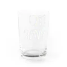 LalaHangeulの身をもって反戦を訴えるチンアナゴたち Water Glass :back