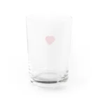 NICO FACTORYの赤いハート Water Glass :back