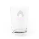 まりゑ広告のどきどきちゃん💓 Water Glass :back